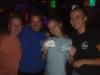 Holding her prize from band Signal 13, Ruth won a dance contest at The Purple Moose and shared fun & smiles w/ friends Artemis, Danny & Gabby (all from Lithuania) who work at Bonkey’s ice cream in Bet